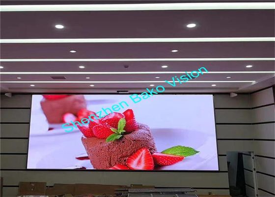 HIgh Definition Indoor Fixed LED Display Wall Mounted For Advertising