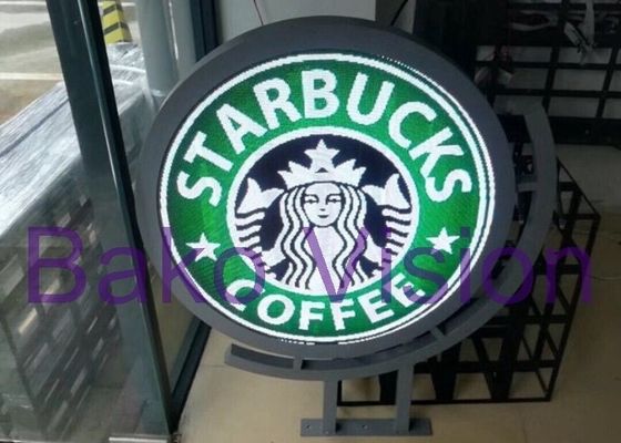 IP65 Waterproof Outdoor Led LOGO Display Signs For Brand Promotion
