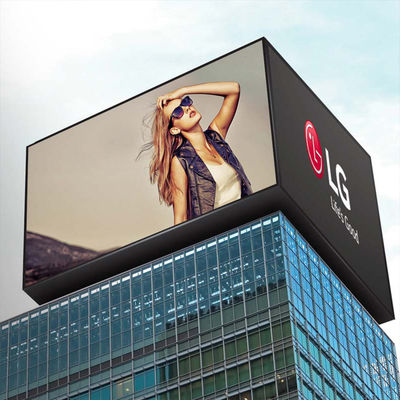 Outdoor Fixed Install Large Advertising LED Display Billboard In Highway Road