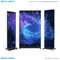 P2.5 Indoor Moveable LED Wheel Poster LED Menu Advertising Screen With Bracket For Shop