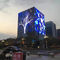 LED Curtain Screen Transparent Led Curtain Video Wall For Building Advertising