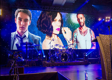 Seamless Indoor Rental Led Display HD P2.6mm 1200 Nits Stage Die Casting Aluminum