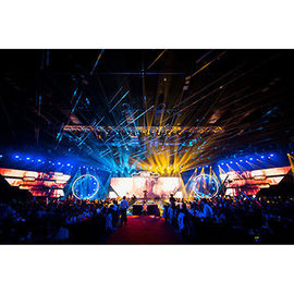 Seamless Indoor Rental Led Display HD P2.6mm 1200 Nits Stage Die Casting Aluminum